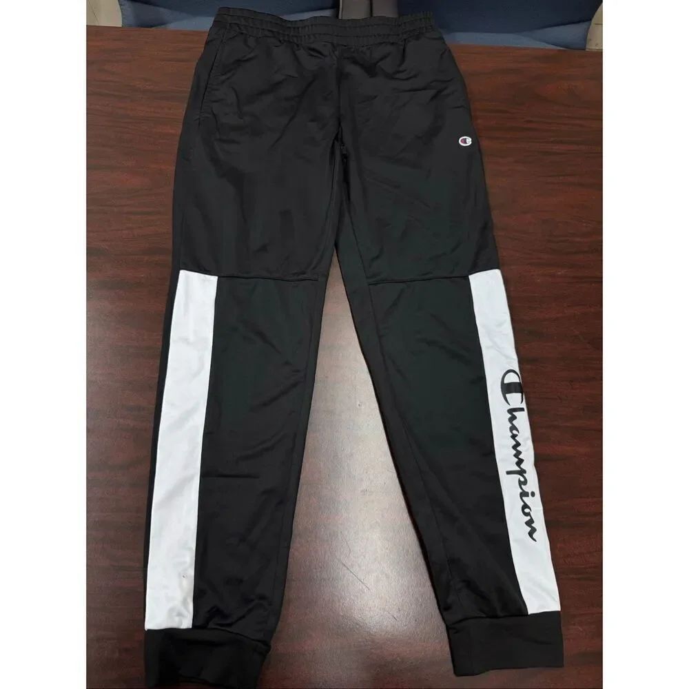 Champion Black Joggers Size Large 14/16 Boys